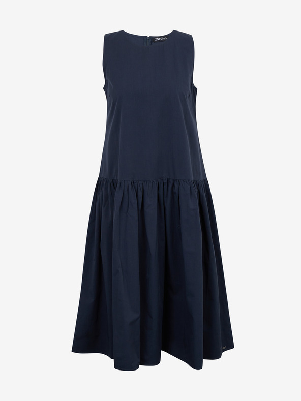 ZOOT.lab Rochie gri închis cu volane pentru femei ZOOT.lab Urbana