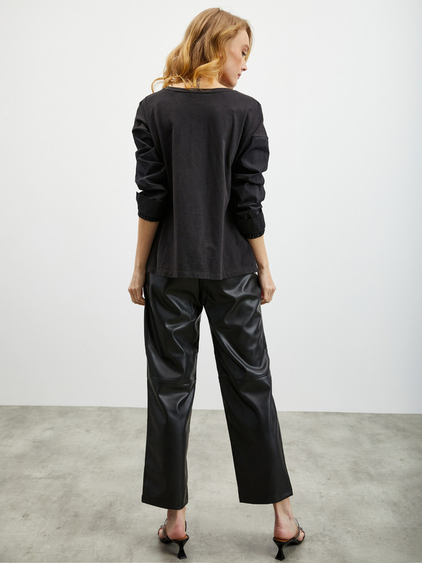 ZOOT.lab Bluză neagră de damă ZOOT.lab Faye