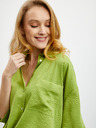 ZOOT.lab Cămașă oversize verde deschis pentru femei ZOOT.lab Rhiannon