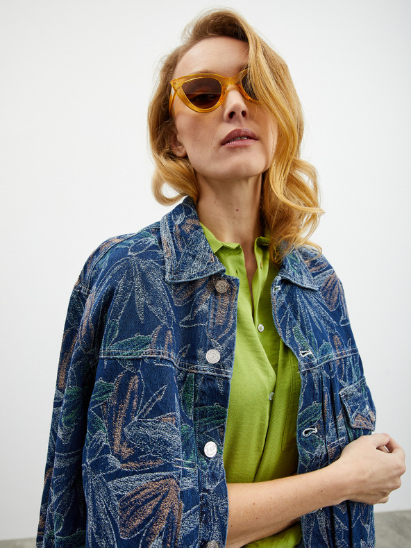 ZOOT.lab Cămașă oversize verde deschis pentru femei ZOOT.lab Rhiannon