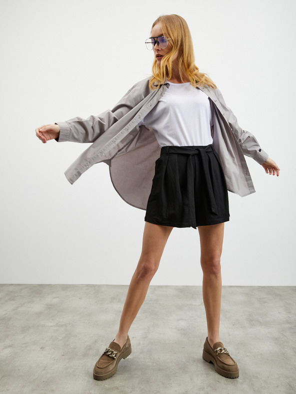 ZOOT.lab Pantaloni scurți negri pentru femei ZOOT.lab Elina