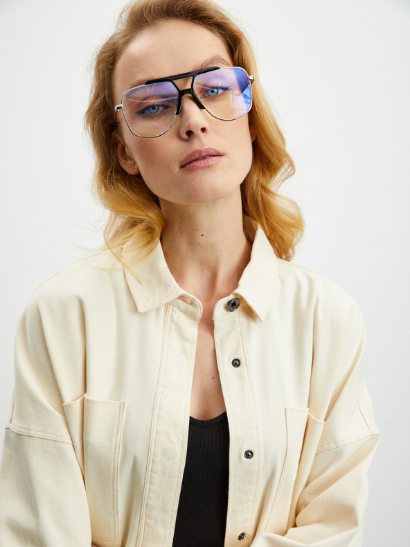 ZOOT.lab Top supradimensionat crem pentru femei ZOOT.lab Becca