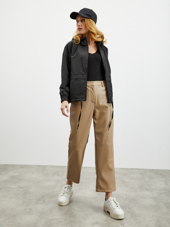 ZOOT.lab Jachetă ușoară cu glugă, negru, pentru femei ZOOT.lab Nalu