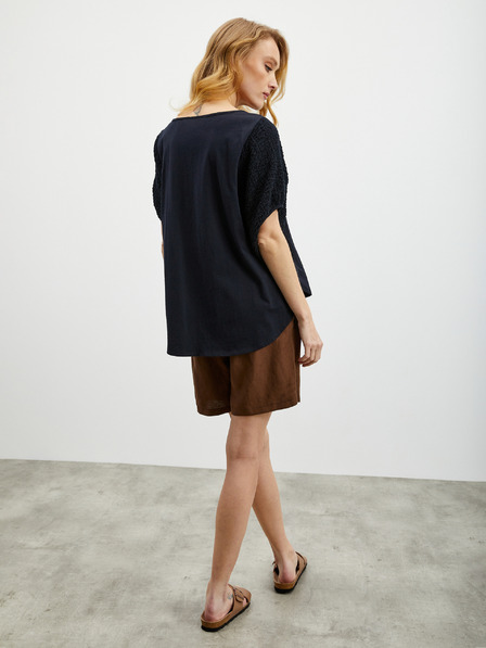 ZOOT.lab Tricou oversize negru pentru femei ZOOT.lab Kyala