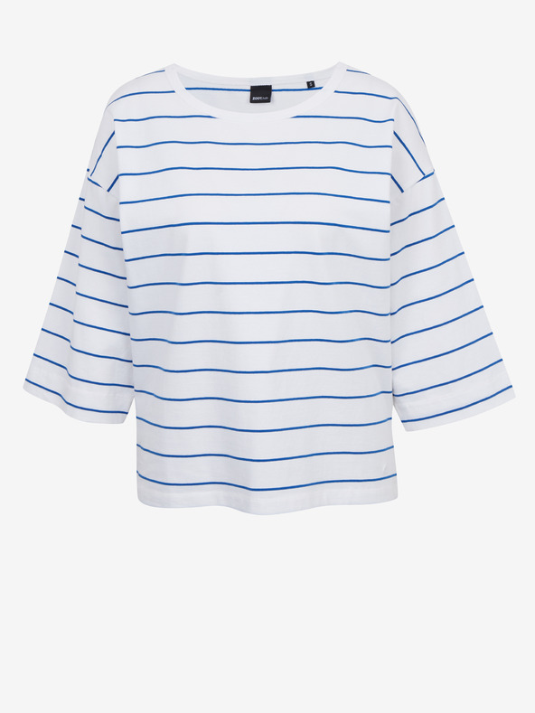 ZOOT.lab Tricou alb cu dungi pentru femei ZOOT.lab Dolly