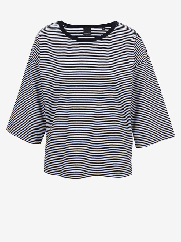 ZOOT.lab Tricou negru cu dungi pentru femei ZOOT.lab Dolly