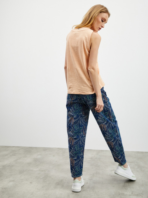 ZOOT.lab Tricou din in pentru femei, caise ZOOT.lab Josi