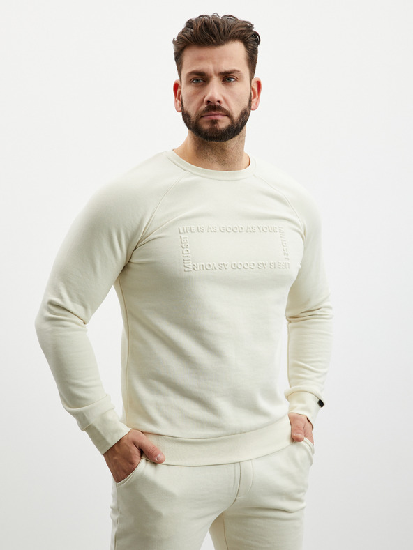 ZOOT.lab Hanorac crem pentru bărbați ZOOT.lab Harold