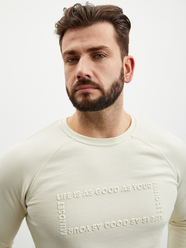 ZOOT.lab Hanorac crem pentru bărbați ZOOT.lab Harold