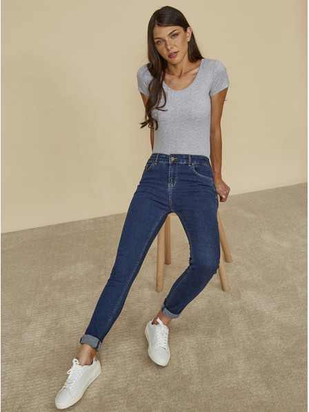 ZOOT.lab Blugi albaștri slim fit pentru femei ZOOT.lab