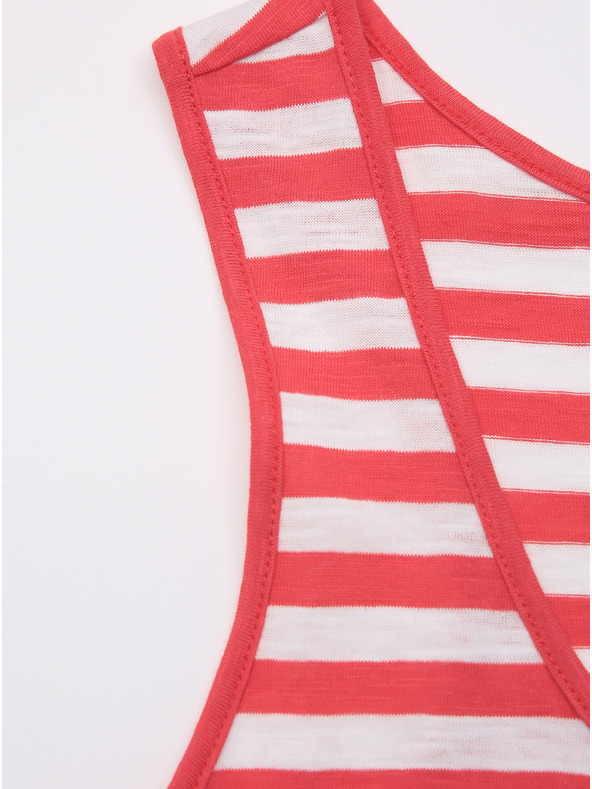 ZOOT.lab Tricou de damă alb și roșu cu dungi ZOOT.lab Josefina