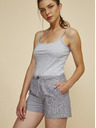 ZOOT.lab Pantaloni scurți gri cu dungi pentru femei, cu lenjerie ZOOT.lab Jade
