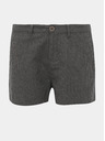 ZOOT.lab Pantaloni scurți dungați bej cu in pentru femei ZOOT.lab Jade