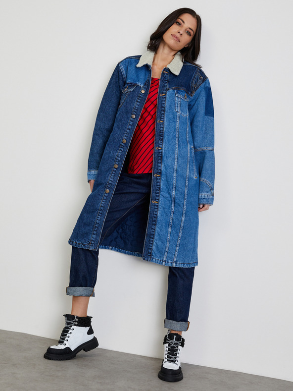 ZOOT.lab Cămașă roșie cu dungi pentru femei ZOOT.lab Karin