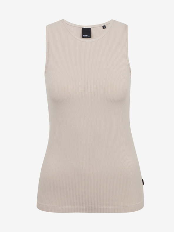 ZOOT.lab Tricou cu dungi bej pentru femei ZOOT.lab Reza