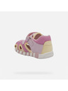 Geox Primii pași pentru fete Geox Iupidoo roz