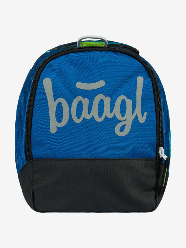 BAAGL  Geantă sport albastră pentru copii Fotbal Minge Baagl