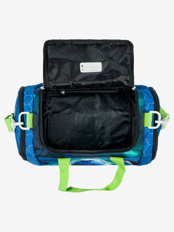 BAAGL  Geantă sport albastră pentru copii Fotbal Minge Baagl