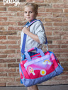 BAAGL  Red Kids Sports Bag Hippie Baagl