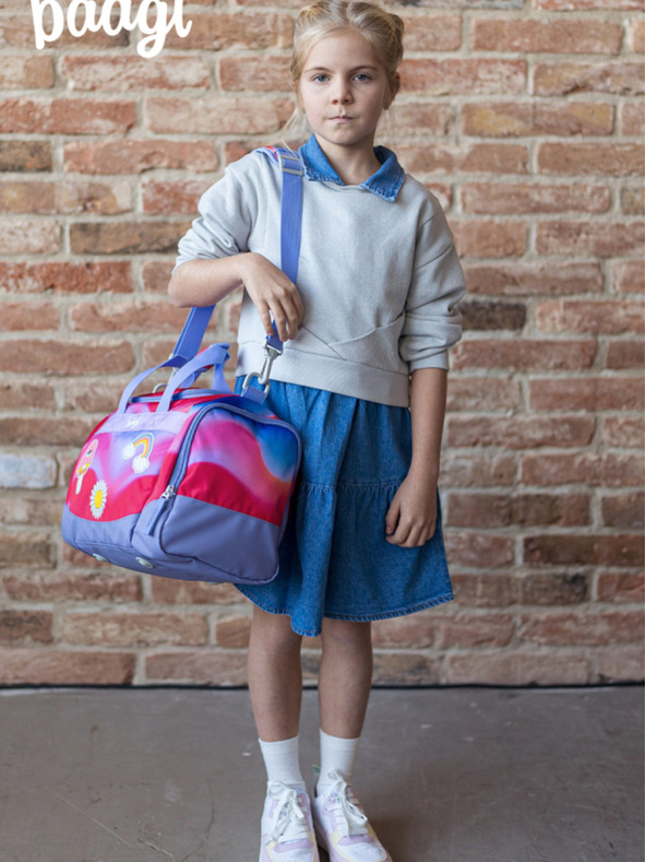 BAAGL  Red Kids Sports Bag Hippie Baagl