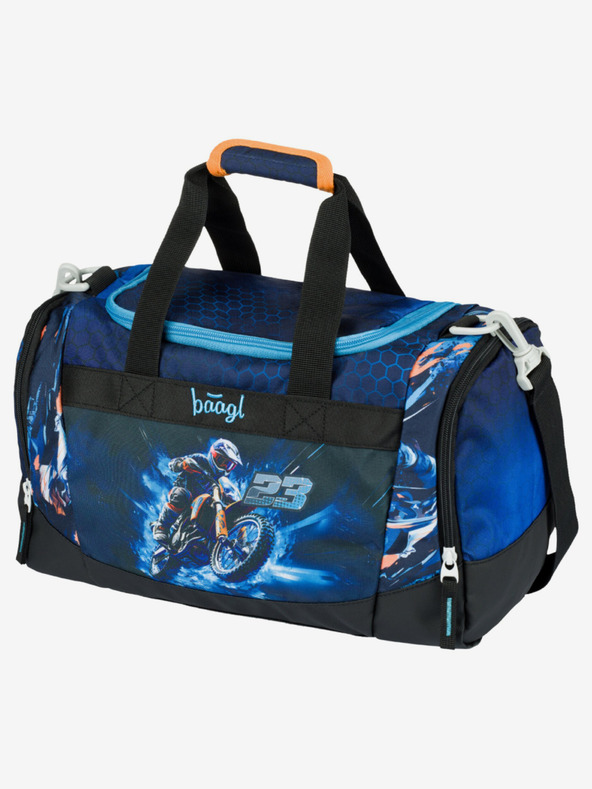 BAAGL  Blue Kids Sports Bag Motorbike Baagl