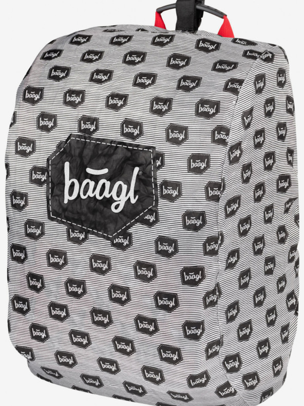 BAAGL  Portofel școlar portocaliu pelerină Baagl