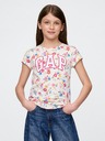 GAP Tricou cu logo pentru copii GAP