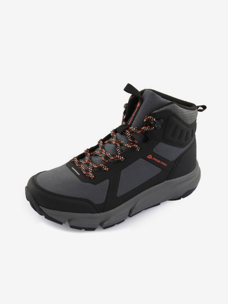ALPINE PRO Cizme de exterior pentru bărbați, negre și gri ALPINE PRO MIRUB