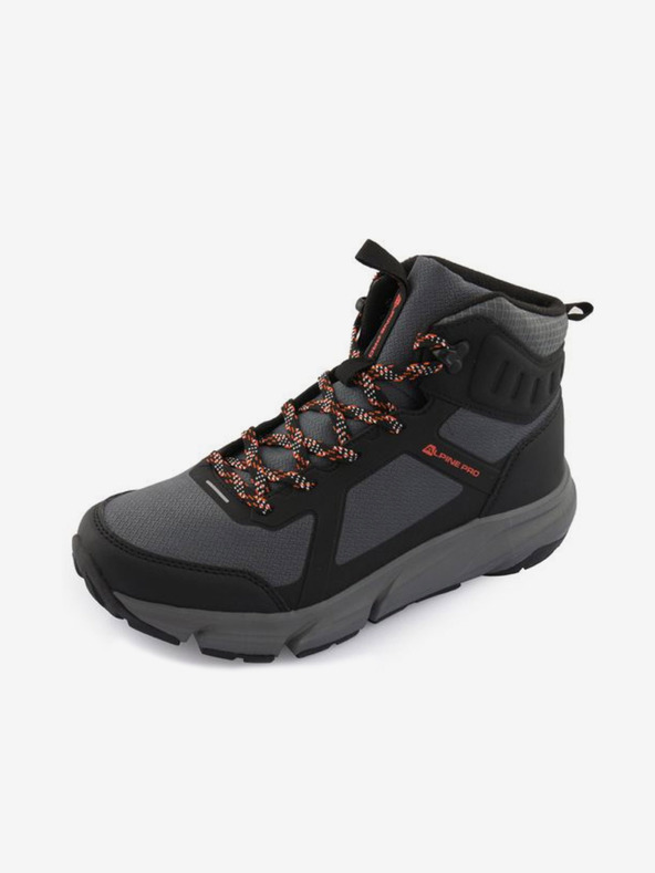 ALPINE PRO Cizme de exterior pentru bărbați, negre și gri ALPINE PRO MIRUB