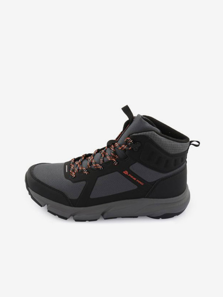 ALPINE PRO Cizme de exterior pentru bărbați, negre și gri ALPINE PRO MIRUB