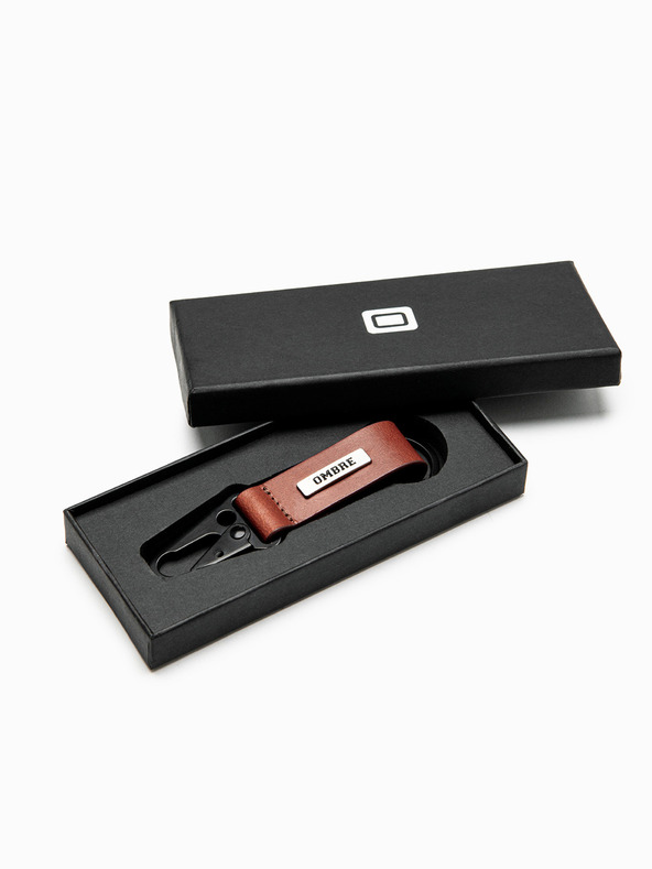 Ombre Clothing Breloc pentru bărbați cu carabină Ombre Clothing