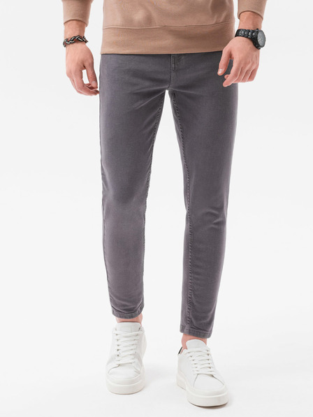 Ombre Clothing Blugi bărbați gri închis Ombre Clothing P1058
