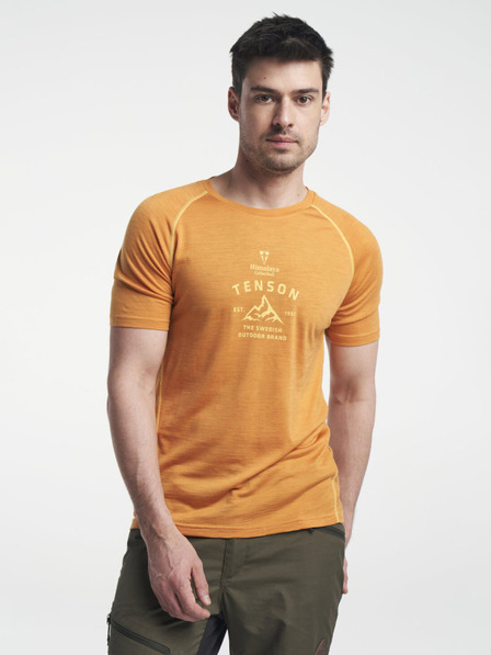 Tenson bărbați TENSON Himalaya Wool Tee M portocaliu închis