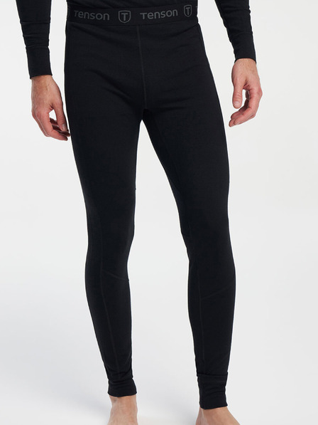 Tenson pantaloni funcționali pentru bărbați TENSON Himalaya Baselayer Merino Tights M negru