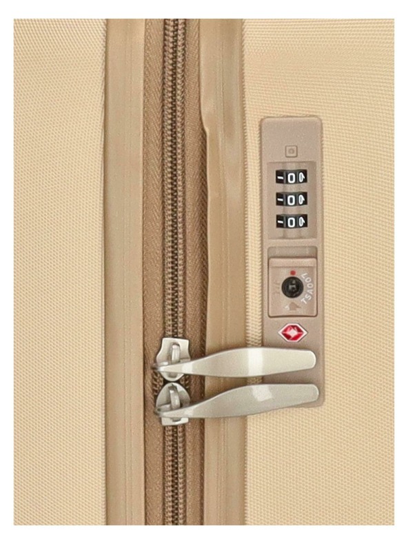 Beagles Valiză Beagles Originals Travel Champagne