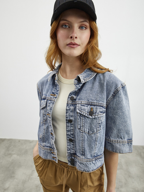 ZOOT.lab Pantaloni scurți pentru femei maro deschis cu buzunare ZOOT.lab Chaima