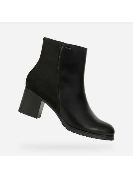 Geox Geox New Lise Np Abx ghete negre pentru femei