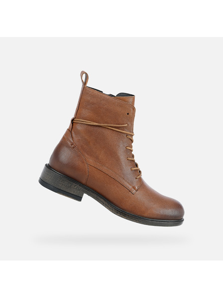 Geox Ghete scurte maro pentru femei Geox Catria