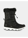 Kilpi Cizme de zăpadă pentru femei Kilpi FROZEN HIGH WP-W Negru