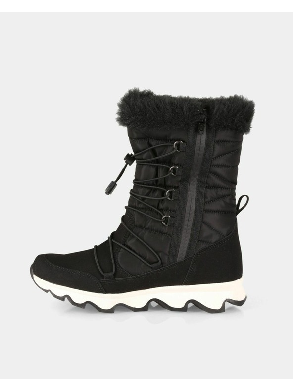 Kilpi Cizme de zăpadă pentru femei Kilpi FROZEN HIGH WP-W Negru