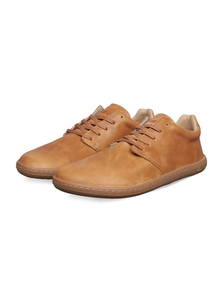 Vasky Leather Barefoot Light Brown Vasky Terry Caramel, pentru femei