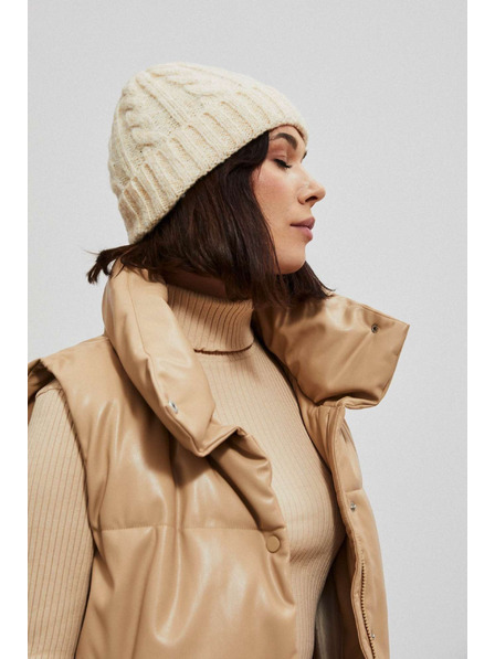 Moodo O pălărie călduroasă cu un spirt împletit Moodo