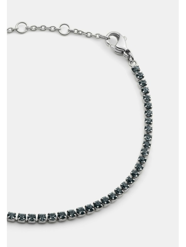 Daniel Wellington Brățară din oțel argintie Daniel Wellington Tennis DW00401108