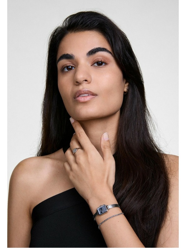 Daniel Wellington Brățară din oțel argintie Daniel Wellington Tennis DW00401108