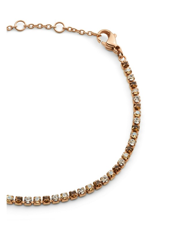 Daniel Wellington Brățară din oțel roz-auriu Daniel Wellington Tennis DW00401115