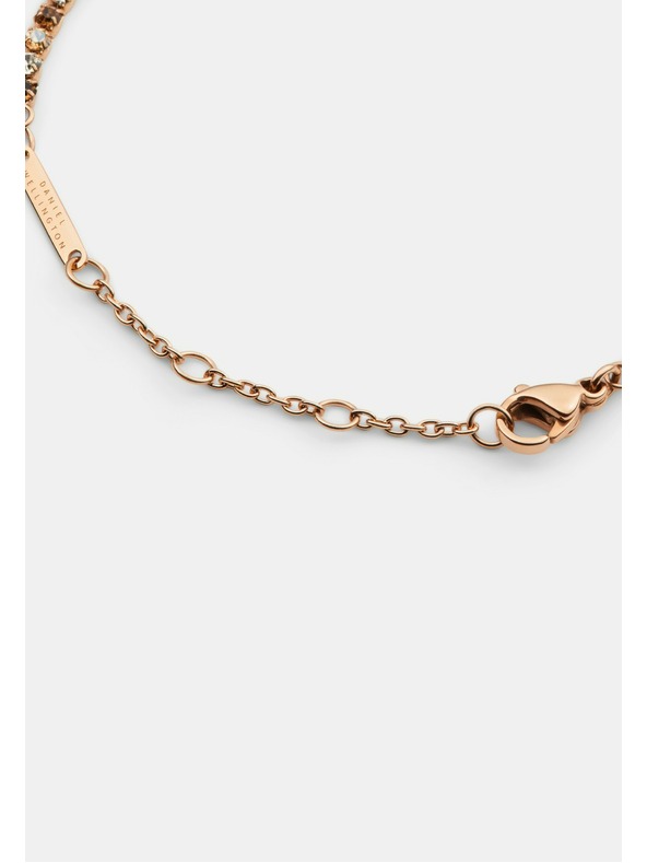 Daniel Wellington Brățară din oțel roz-auriu Daniel Wellington Tennis DW00401115