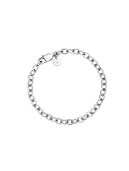 Rosefield Rosefield brățară de culoare argintie Oval Chainlink JBOCS-J594