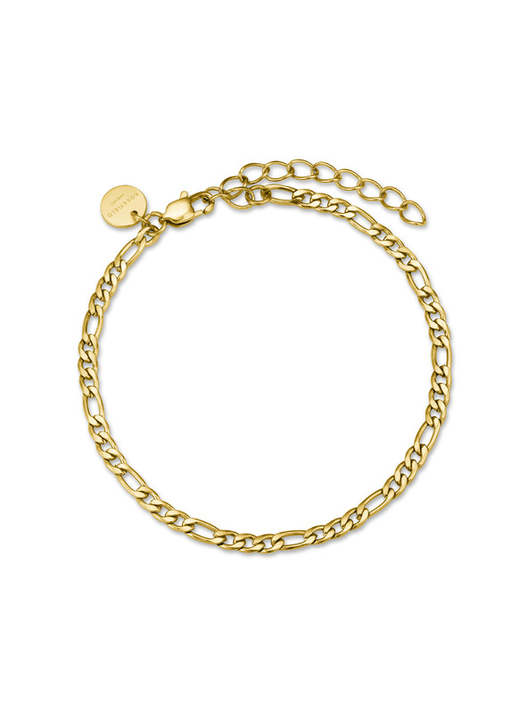 Rosefield Rosefield brățară de culoare aurie Figaro Chain JBFCG-J532