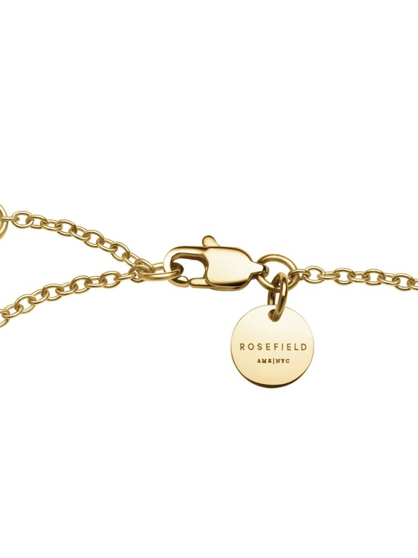 Rosefield Brățară aurite pentru femei Rosefield JBBSG-J814