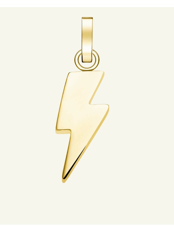 Rosefield Rosefield pandantiv de culoare aurie Symbol Tunet